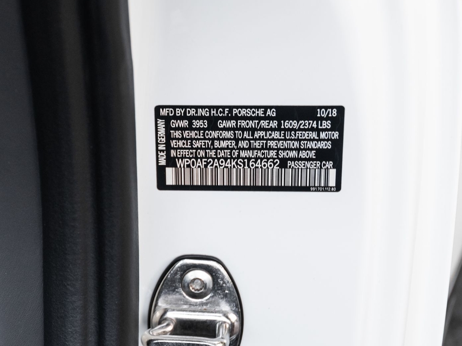 2019 Porsche 911