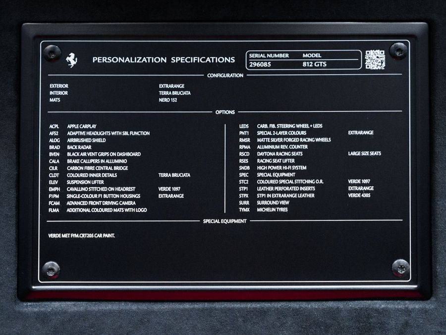 2023 Ferrari 812 GTS