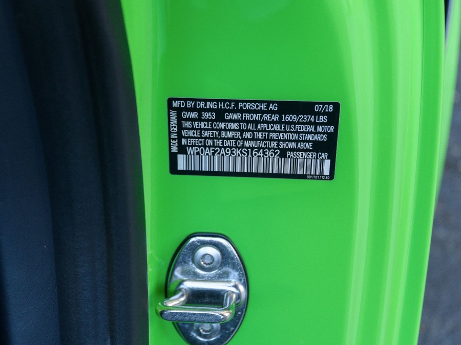 2019 Porsche 911 GT3RS