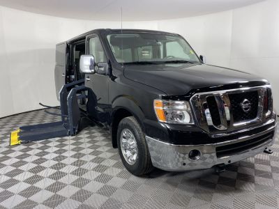 Handicap Van for Sale - 2018 Nissan NV Passenger 3500 HD SL Wheelchair Accessible Van VIN: 5BZAF0AA4JN853080