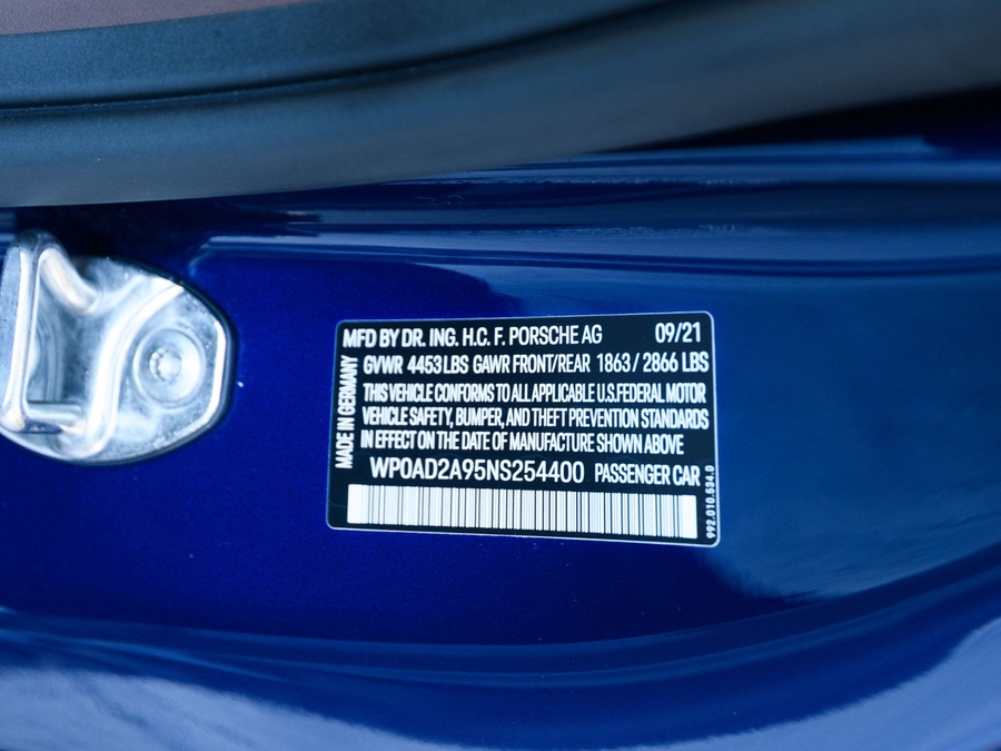 2022 Porsche 911 Turbo S