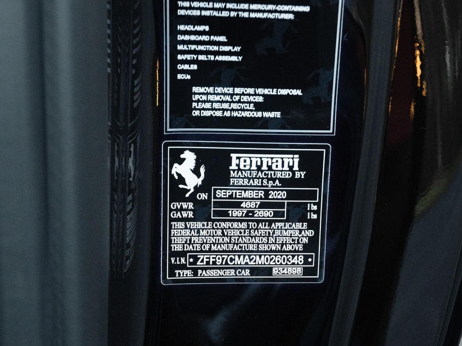 2021 Ferrari 812 GTS GTS